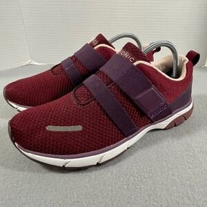 Vionic Milan Women's Burgundy Comfort Slip On Sneakers Shoes Size‎ 8.5